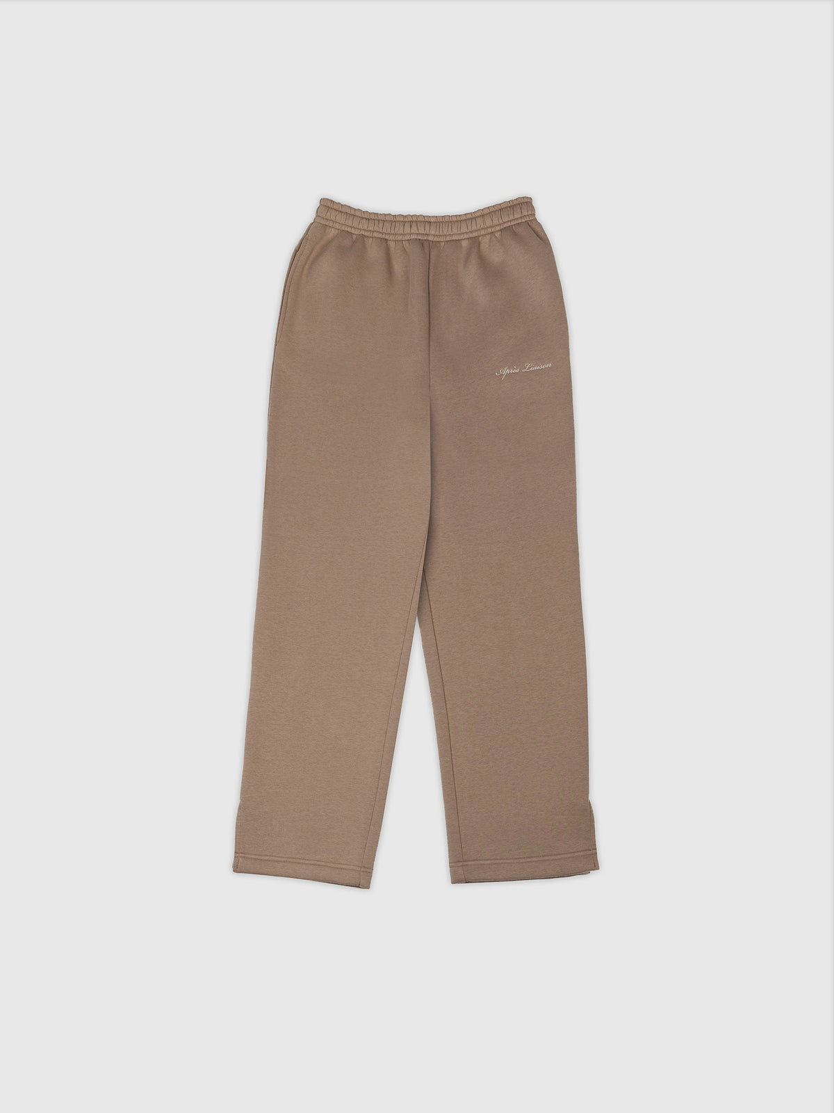 SIGNATURE SLIT PANTS - CAMEL